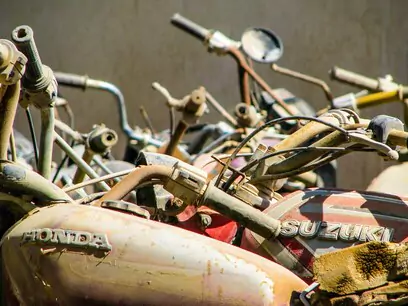 Free Scrap Motorbike Collection