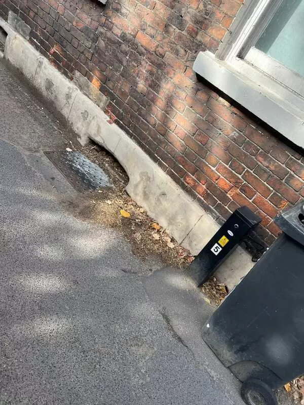 After removal rubbish