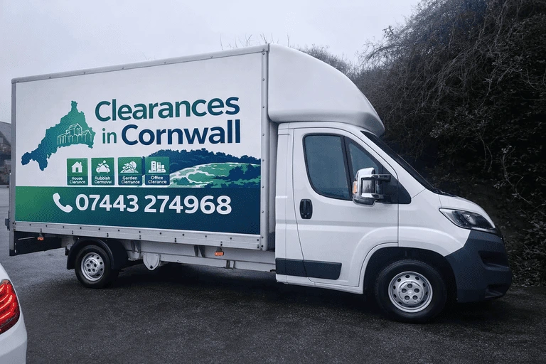 Clearances in Cornwall – Our Van and Team